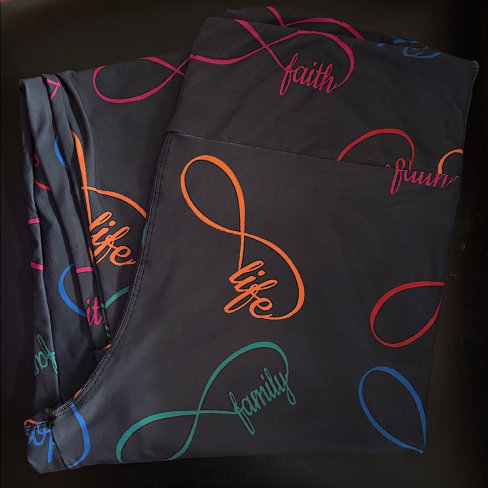 Custom Leggings - infinity signs